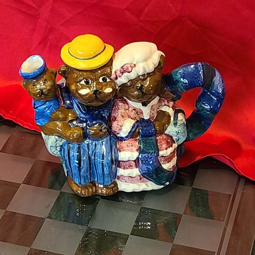 Vintage glazed ceramic